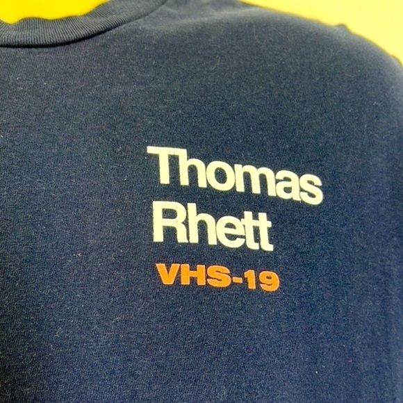 Thomas Rhett - VHS Concert Thomas Rhett 2019 Tour Short Sleeve T Shirt Large - Picture 3 of 10
